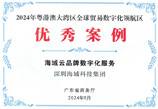 广东商务厅全球贸易数字化优秀案例奖